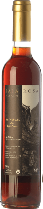 Free Shipping | Sweet wine Altrabanda Iaia Rosa D.O. Alella Catalonia Spain Pensal White Medium Bottle 50 cl
