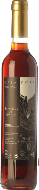 Spedizione Gratuita | Vino dolce Altrabanda Iaia Rosa D.O. Alella Catalogna Spagna Pensal Bianca Bottiglia Medium 50 cl