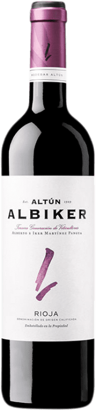 6,95 € Kostenloser Versand | Rotwein Altún Albiker Jung D.O.Ca. Rioja