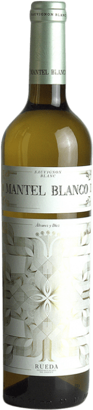Free Shipping | White Wine Álvarez y Díez Mantel D.O. Rueda Castilla y León Spain Sauvignon 75 cl