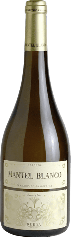 13,95 € | Белое вино Álvarez y Díez Mantel Blanco Fermentado en Barrica старения D.O. Rueda Кастилия-Леон Испания Verdejo 75 cl
