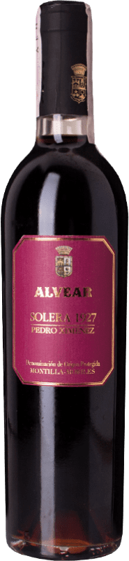 免费送货 | 甜酒 Alvear Solera 1927 D.O. Montilla-Moriles 安达卢西亚 西班牙 Pedro Ximénez 半瓶 37 cl