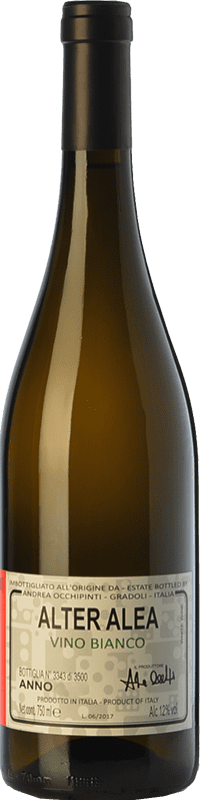 Envio grátis | Vinho branco Andrea Occhipinti Alter Alea I.G.T. Lazio Lácio Itália Aleático Biológico 75 cl