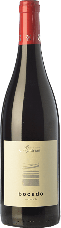 11,95 € Free Shipping | Red wine Andriano Bocado Vernatsch D.O.C. Alto Adige Trentino-Alto Adige Italy Schiava Bottle 75 cl