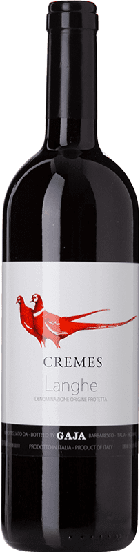 Kostenloser Versand | Rotwein Gaja Cremes D.O.C. Langhe Piemont Italien Pinot Noir — Spätburgunder, Dolcetto 75 cl