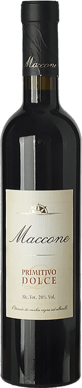 16,95 € Spedizione Gratuita | Vino dolce Angiuli Dolce Maccone I.G.T. Puglia Bottiglia Medium 50 cl