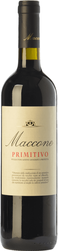 16,95 € | Красное вино Angiuli Maccone I.G.T. Puglia Апулия Италия Primitivo 75 cl