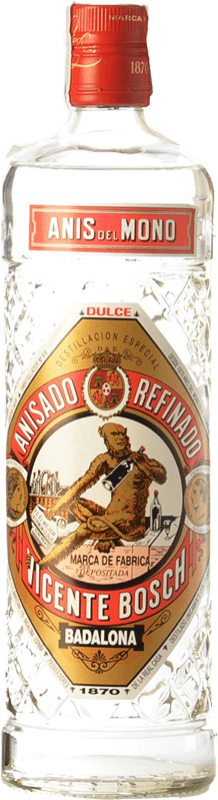 Envío gratis | Anisado Anís del Mono Dulce Cataluña España 70 cl