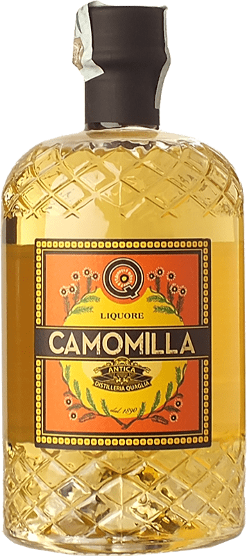 Free Shipping | Herbal liqueur Quaglia Liquore alla Camomilla Piemonte Italy 70 cl