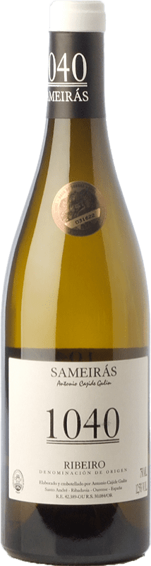 19,95 € | Vin blanc Cajide Gulín Sameirás 1040 Crianza D.O. Ribeiro Galice Espagne Godello, Treixadura, Albariño, Lado 75 cl