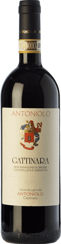 38,95 € Free Shipping | Red wine Antoniolo D.O.C.G. Gattinara Piemonte Italy Nebbiolo Bottle 75 cl