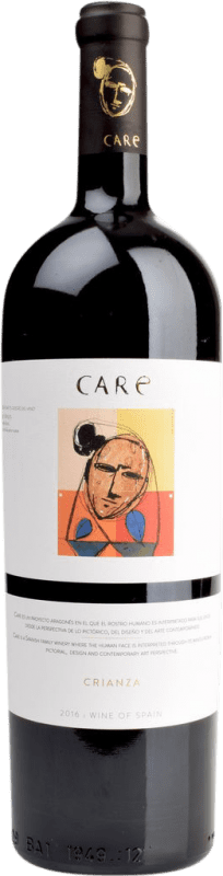 Free Shipping | Red Wine Care Crianza — Aged D.O. Cariñena Aragon Spain Merlot, Syrah — Shiraz 75 cl