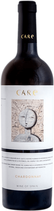 Envio grátis | Vinho Branco Care D.O. Cariñena Aragão Espanha Chardonnay 75 cl