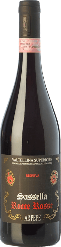 129,95 € Kostenloser Versand | Rotwein Ar.Pe.Pe. Sassella Rocce Rosse Reserve D.O.C. Valtellina