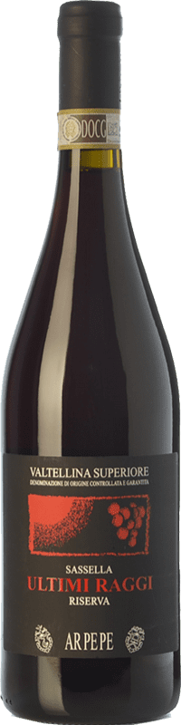 129,95 € Kostenloser Versand | Rotwein Ar.Pe.Pe. Sassella Ultimi Raggi Reserve D.O.C. Valtellina