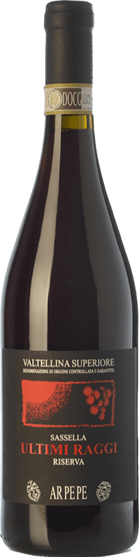 135,95 € Kostenloser Versand | Rotwein Ar.Pe.Pe. Sassella Ultimi Raggi Reserve D.O.C.G. Valtellina Superiore