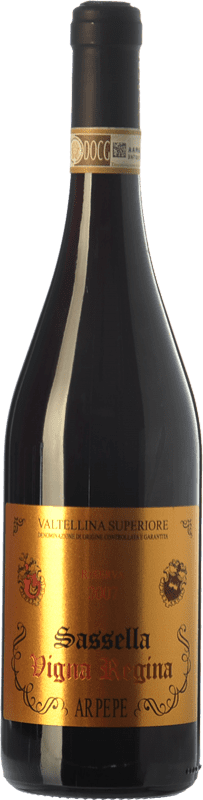 75,95 € | Red wine Ar.Pe.Pe. Sassella Riserva Vigna Regina Reserve D.O.C.G. Valtellina Superiore Lombardia Italy Nebbiolo 75 cl