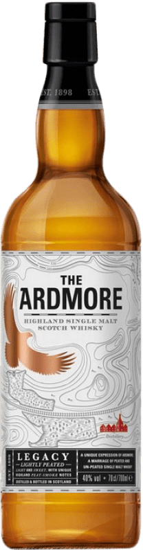 Envoi gratuit | Single Malt Whisky Ardmore Legacy Highlands Royaume-Uni 70 cl