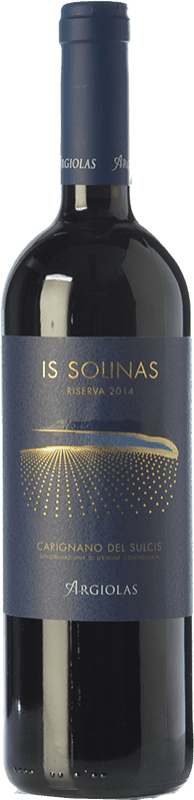 24,95 € | Красное вино Argiolas Is Solinas I.G.T. Isola dei Nuraghi Sardegna Италия Carignan, Bobal 75 cl