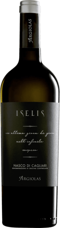 免费送货 | 白酒 Argiolas Iselis Bianco D.O.C. Nasco di Cagliari 撒丁岛 意大利 Vermentino, Nasco 75 cl