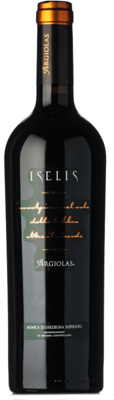 21,95 € Spedizione Gratuita | Vino rosso Argiolas Iselis Rosso D.O.C. Monica di Sardegna