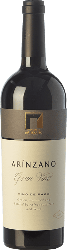79,95 € | Red wine Arínzano Gran Vino Aged 2010 D.O.P. Vino de Pago de Arínzano Navarre Spain Tempranillo, Merlot Bottle 75 cl