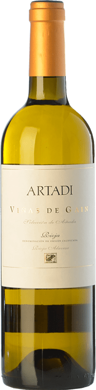 32,95 € Envio grátis | Vinho Branco Artadi Viñas de Gain Crianza D.O.Ca. Rioja