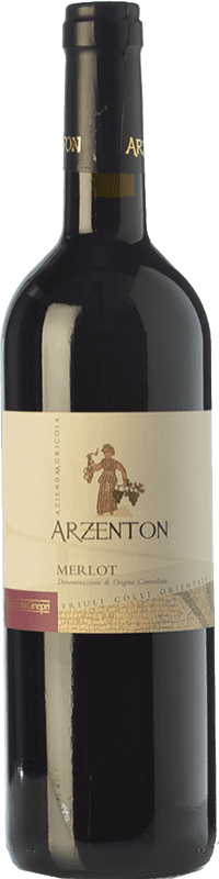 16,95 € Free Shipping | Red wine Arzenton D.O.C. Colli Orientali del Friuli Friuli-Venezia Giulia Italy Merlot Bottle 75 cl