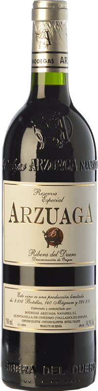 49,95 € | 红酒 Arzuaga Especial 预订 D.O. Ribera del Duero 卡斯蒂利亚莱昂 西班牙 Tempranillo 75 cl