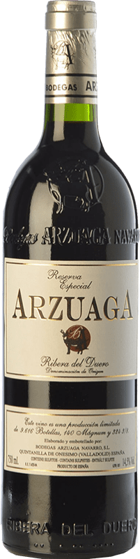 49,95 € | Vin Rouge Arzuaga Spécial Réserve D.O. Ribera del Duero Castille et Leon Espagne Tempranillo 75 cl