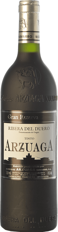 107,95 € Kostenloser Versand | Rotwein Arzuaga Große Reserve — Lange Reifung D.O. Ribera del Duero