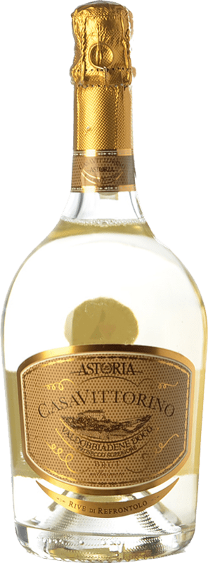 11,95 € Бесплатная доставка | Белое игристое вино Astoria Casa di Vittorino брют D.O.C.G. Prosecco di Conegliano-Valdobbiadene