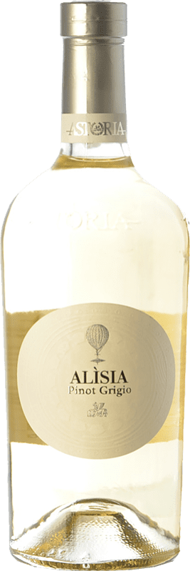 11,95 € | White wine Astoria Alisia I.G.T. Friuli-Venezia Giulia Friuli-Venezia Giulia Italy Pinot Grey Bottle 75 cl