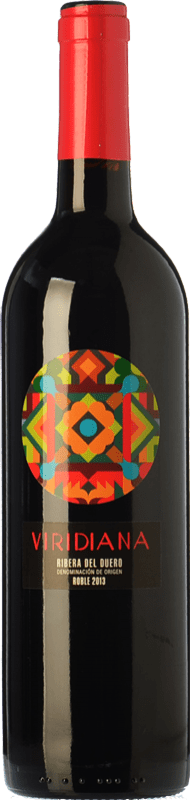 16,95 € Бесплатная доставка | Красное вино Atalayas de Golbán Viridiana молодое D.O. Ribera del Duero