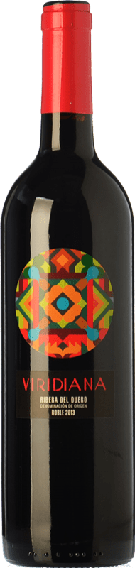 7,95 € Free Shipping | Red wine Atalayas de Golbán Viridiana Joven D.O. Ribera del Duero Castilla y León Spain Tempranillo Bottle 75 cl