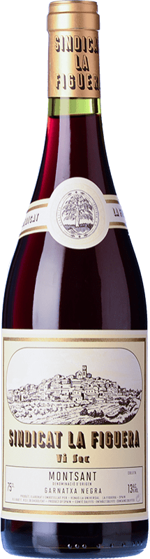 免费送货 | 红葡萄酒 Aubacs i Solans Sindicat La Figuera 年轻的 D.O. Montsant 加泰罗尼亚 西班牙 Garnacha — 歌海娜 75 cl