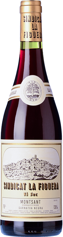 8,95 € Free Shipping | Red wine Aubacs i Solans Sindicat La Figuera Joven D.O. Montsant Catalonia Spain Grenache Bottle 75 cl