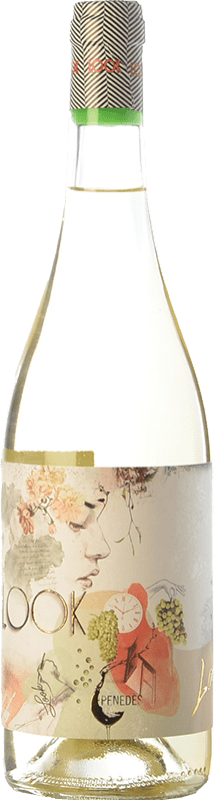 7,95 € Free Shipping | White wine Augustus Look D.O. Penedès Catalonia Spain Muscat of Alexandria, Xarel·lo, Sauvignon White Bottle 75 cl