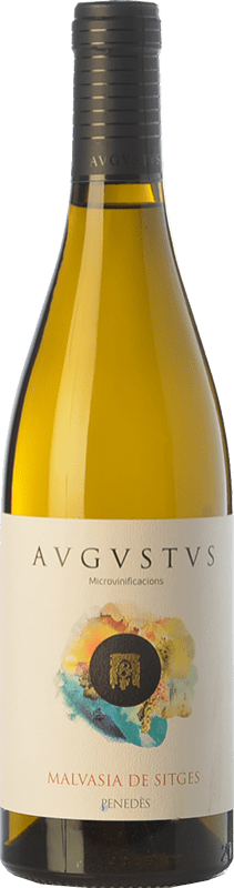 19,95 € Free Shipping | White Wine Augustus Microvinificacions Malvasia Sitges Crianza — Aged D.O. Penedès