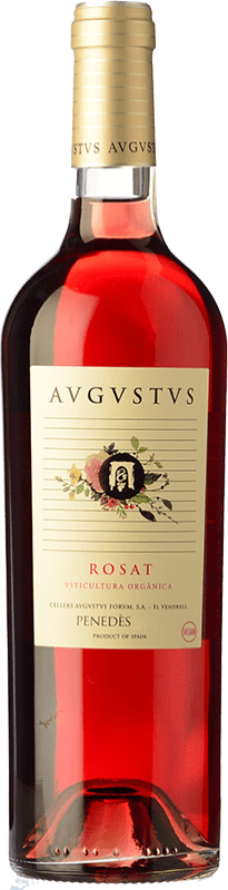 11,95 € Envoi gratuit | Vin rose Augustus Rosat D.O. Penedès Biologique