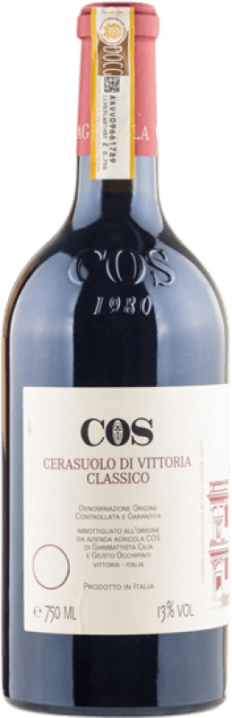 38,95 € | Red wine Azienda Agricola Cos delle Fontane D.O.C.G. Cerasuolo di Vittoria Sicily Italy Nero d'Avola, Frappato Bottle 75 cl