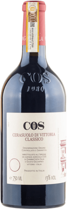 26,95 € | Vin rouge Azienda Agricola Cos delle Fontane D.O.C.G. Cerasuolo di Vittoria Sicile Italie Nero d'Avola, Frappato Biologique 75 cl