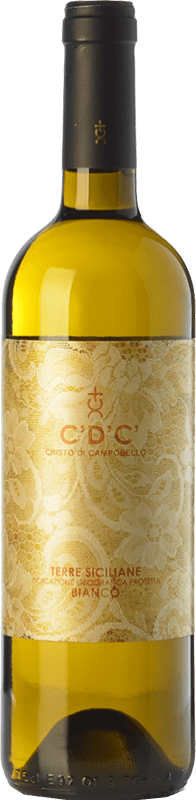 18,95 € Бесплатная доставка | Белое вино Cristo di Campobello C'D'C' I.G.T. Terre Siciliane