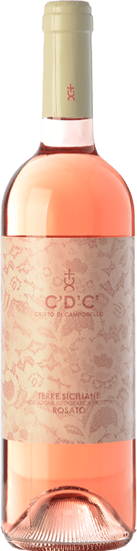 10,95 € | Rosé wine Cristo di Campobello C'D'C' Rosato I.G.T. Terre Siciliane Sicily Italy Nero d'Avola 75 cl