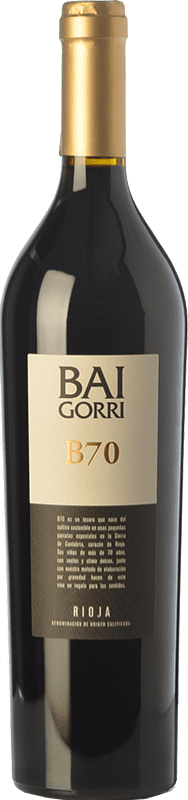 145,95 € | Rotwein Baigorri B70 Reserve — Gereift D.O.Ca. Rioja La Rioja Spanien Tempranillo 75 cl