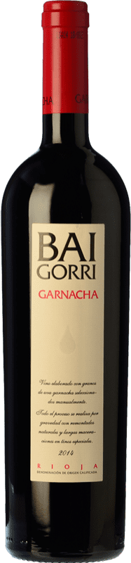 19,95 € | 赤ワイン Baigorri 高齢者 D.O.Ca. Rioja ラ・リオハ スペイン Grenache 75 cl