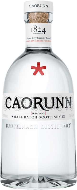 Envoi gratuit | Gin Balmenach Caorunn - Ka-roon Gin Ecosse Royaume-Uni 70 cl