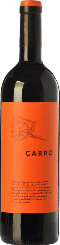 6,95 € | Red wine Barahonda Carro Young D.O. Yecla Region of Murcia Spain Tempranillo, Merlot, Syrah, Monastrell Bottle 75 cl