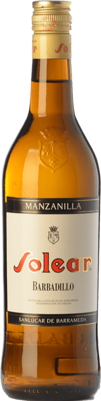 12,95 € 送料無料 | 強化ワイン Barbadillo Solear D.O. Manzanilla-Sanlúcar de Barrameda