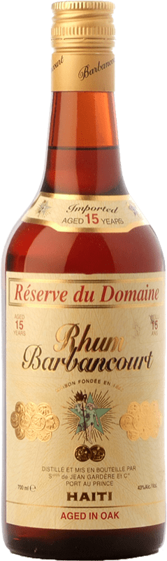 免费送货 | 朗姆酒 Barbancourt Réserve du Domaine 预订 海地 15 岁 75 cl